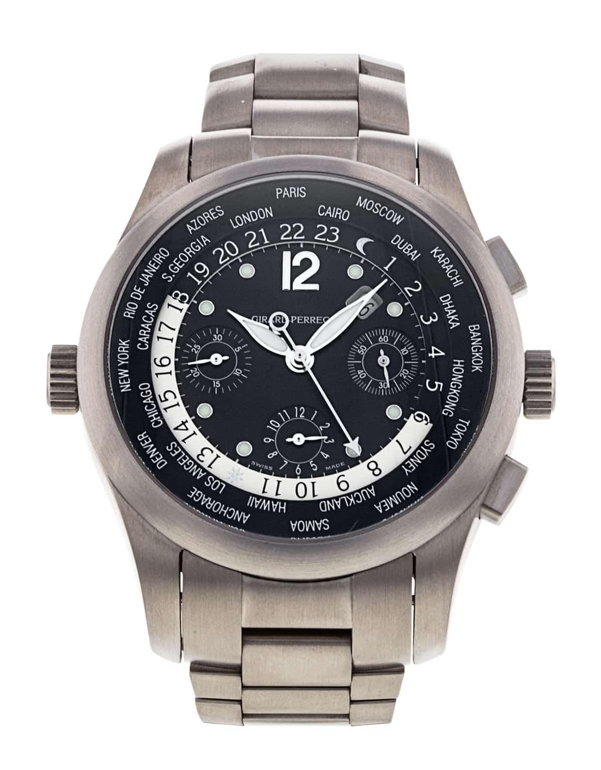 Girard Perregaux Worldwide Time Control 49800-T-21-6146C